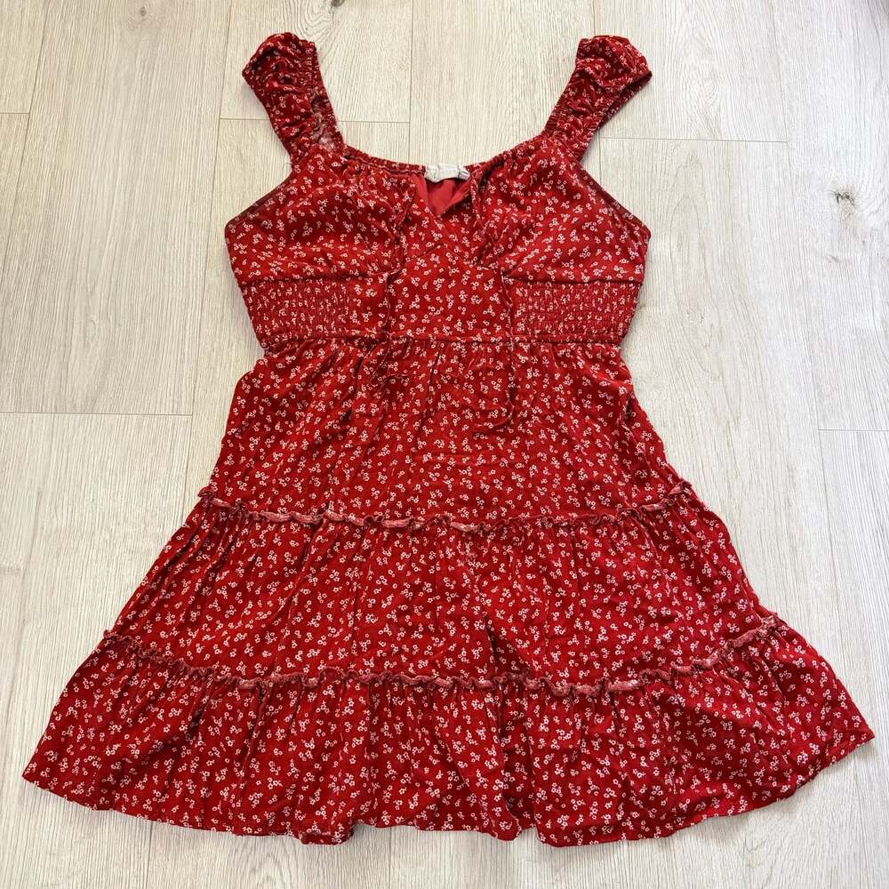 Ruffle Tiered Smocked Mini Dress